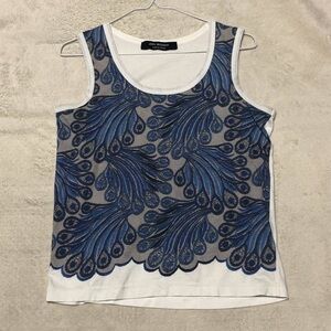 JUNYA WATANABE COMME des GARCONS trompe l'oeil tank top SIZE S